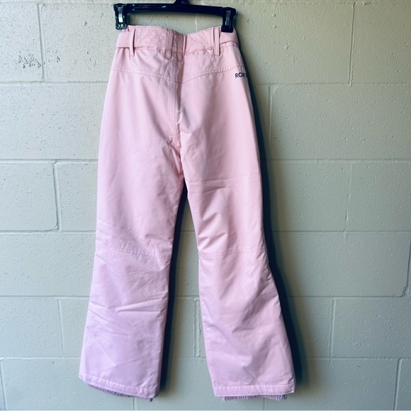 ROXY Pink Backyard Winter Snow Pant - Picture 3 of 14